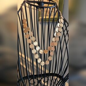 Plunder Gold Disc Necklace